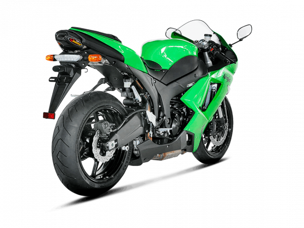 Akrapovic Slip-On Line Titanium Kawasaki ZX6R 2007 bis 2008