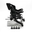 MG BIKETEC Rennsport-Fussrastenanlage / Rastenanlage / Fußrastenanlage ohne ABE für Aprilia RSV4/Factory ab 2025