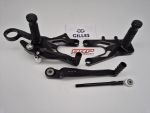 Gilles Fußrastenanlage FXR Schwarz für: BMW HP 4 K10 (2012 - 2015) BMW S 1000 R K10 (2013 - 2016) BMW S 1000 RR K10 (2009 - 2011) BMW S 1000 RR K10 (2012 - 2014)