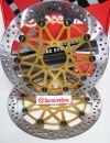Brembo High-Performance Bremsscheiben Kit 208B85911 für  Ducati 1199 / 1299 Panigale , Ducati 1198,  Ducati 1100, Ducati 1098, Ducati 1000, Ducati 848