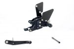 MG Biktec Fußrastenanlage mit ABE, gültig in D - A - CH für Suzuki GSX-R 600 2011-2015 und  Suzuki GSX-R 750 2011-2016