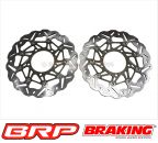 Triumph Daytona 675 2009 bis 2016 Braking schwimmende WK Wave Bremsscheiben vorne 1 Satz Brake disks 1 set front