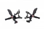 Rearset MUE2 schwarz für DUCATI STREETFIGHTER V4 / S 2020-2022 MIT ABE