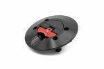 Gilles FCAP2 – CNC-Tankdeckel, schwarz -rot für Triumph Street Triple 765 RS H801 (2023 - ) + Triumph Tiger Sport 800 LN20 (2025) (FCAP2-B007-BR)