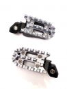 Lightech Fahrerfußrasten für BMW R 1300 GS / R 1300 GS Adventure, grau