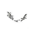 Lightech Fußrastenanlage Honda CBR 1000 RR / SP / SP2 2008-2019 mit klappbaren Rasten