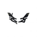Lightech Fußrastenanlage Yamaha R7 2022- mit klappbaren Rasten [AFFTRYA018W]