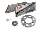 DID Kettensatz mit 530ZVM-X2 Kette, Farbe standard, für Honda CBR1000RR, Modelljahr 2008- und CBR1000RR (ABS), Modelljahr 2010-