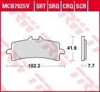 TRW Lucas Racing Bremsbelag MCB 792 SCR Sinter Carbon