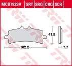 TRW Lucas Racing Bremsbelag MCB 792 TRQ Sintermetall