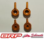 Titax Versteller Set 4 teilig gold für Hebel