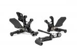GILLES AS31GT3 Fußrastenanlage schwarz AS31GT3-S13-B für Suzuki GSX-8S 2023- / GSX-8R 2024-
