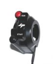Jetprime Gasgriffschale mit Lenkerschaltereinheit gefräst Ducati 899/959/1199/1299 plug & play