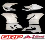 Ducati Panigale 1199 2012 bis 2014 Sebimoto Rennverkleidung 5 teilig und Höcker offen Fairing 5 parts and tailsection open in GFK