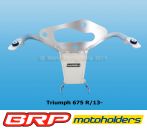 Triumph 675 R Daytona ab 2013 Motoholders Alu Verkleidungshalter Racing für Serieninstrumente fairing holder